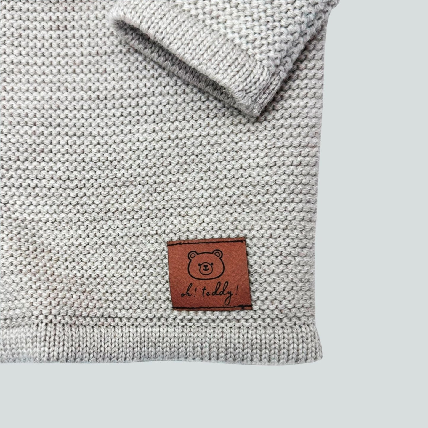 Cardigan gris Maé - 100% laine de mérinos